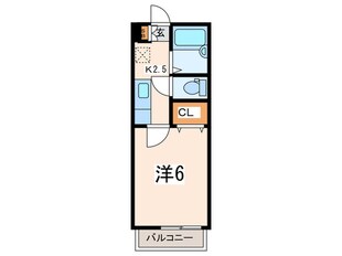 シ－ドリ－フ岡沢の物件間取画像